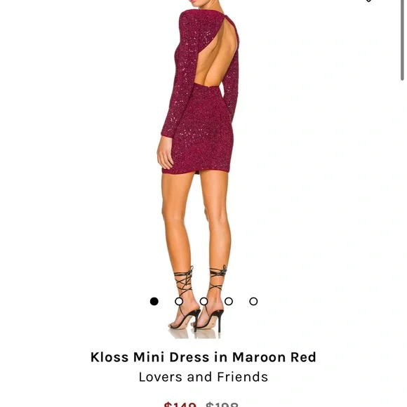red sequin dress revolve L'AGENCE Karma Sequin Maxi Dress in Red Sequin